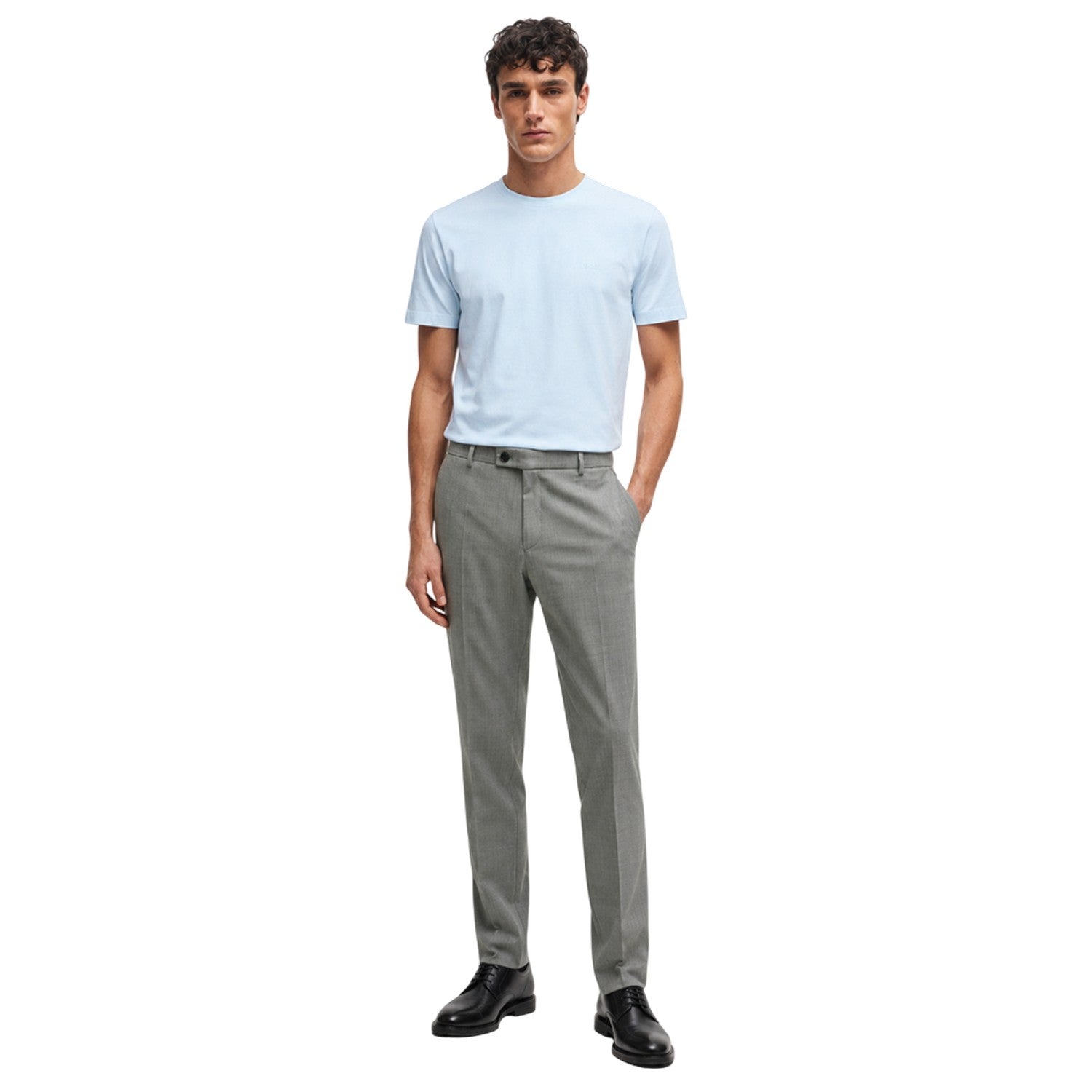 Blue - Lifestyle - Boss Mens Hbb Thompson Tonal Logo T-Shirt