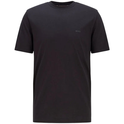Black - Front - Boss Mens Hbb Thompson Tonal Logo T-Shirt