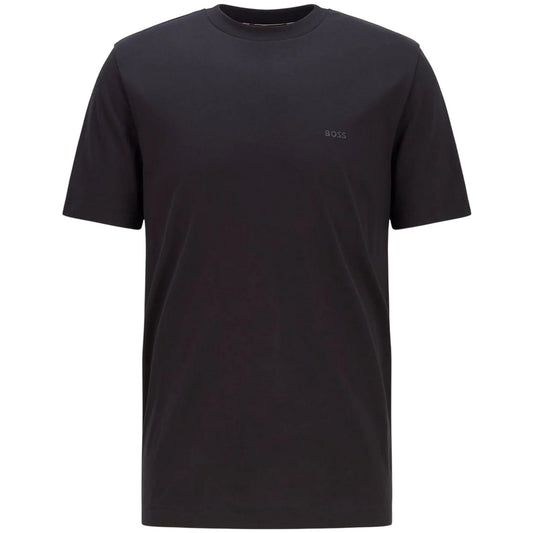 Black - Front - Boss Mens Hbb Thompson Tonal Logo T-Shirt