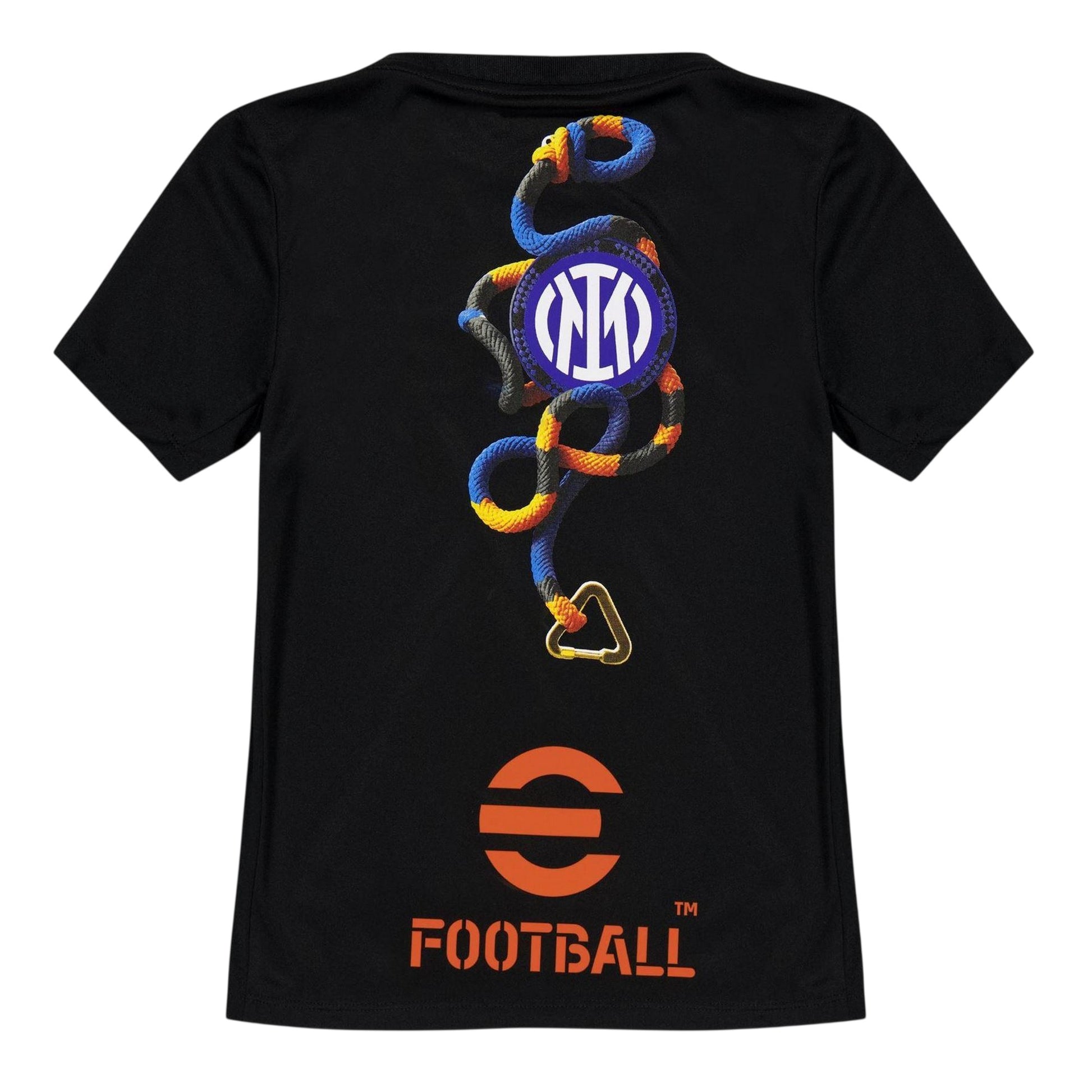 Black-Orange - Back - Inter Miami CF Childrens-Kids 2025-2026 Nike Jersey