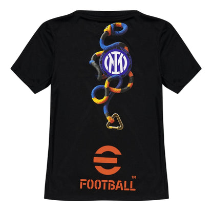Black-Orange - Back - Inter Miami CF Childrens-Kids 2025-2026 Nike Jersey