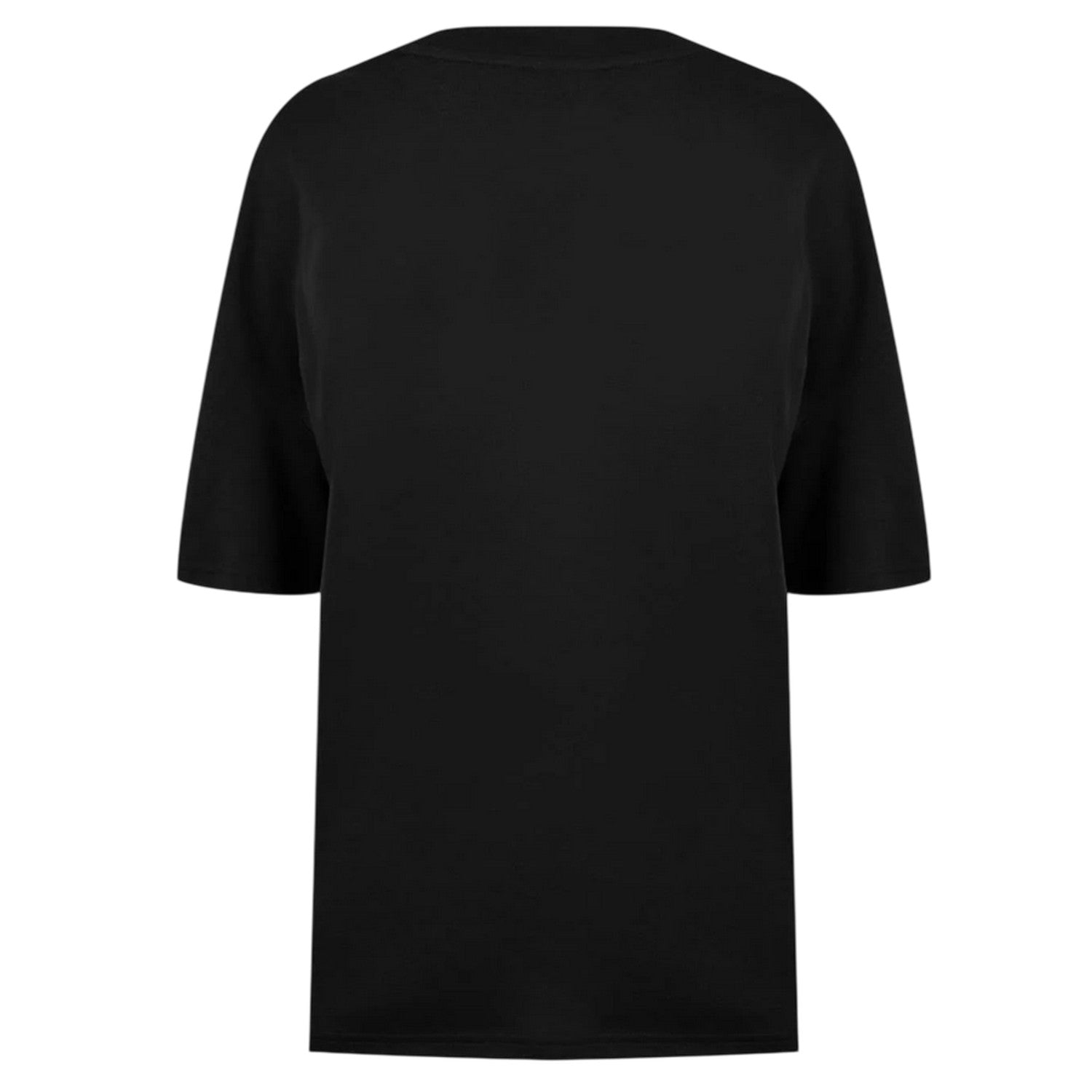 Black - Back - USA Pro Womens-Ladies Logo Crew Neck Regular T-Shirt