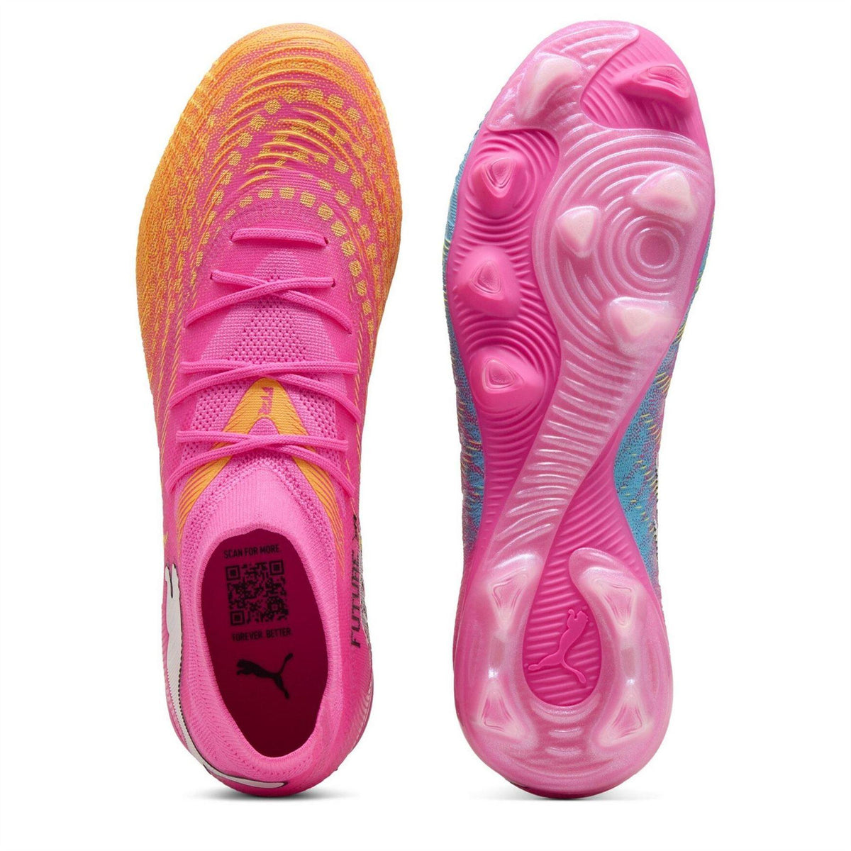 Pink Potion - Side - Puma Mens Future 8 Match Firm Ground Football Boots