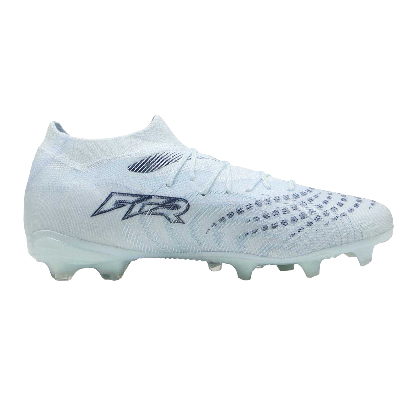 Ice Blue - Front - Puma Mens Future 8 Match Firm Ground Football Boots