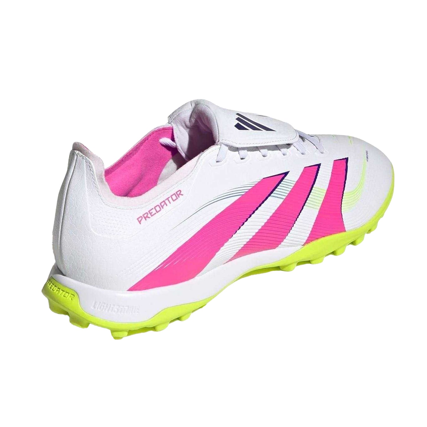 White-Pink - Back - Adidas Mens Predator League Football Boots