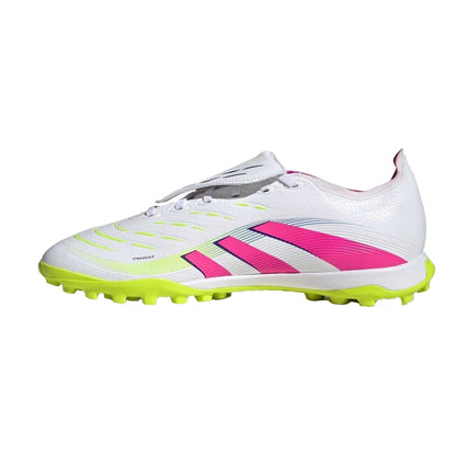 White-Pink - Side - Adidas Mens Predator League Football Boots