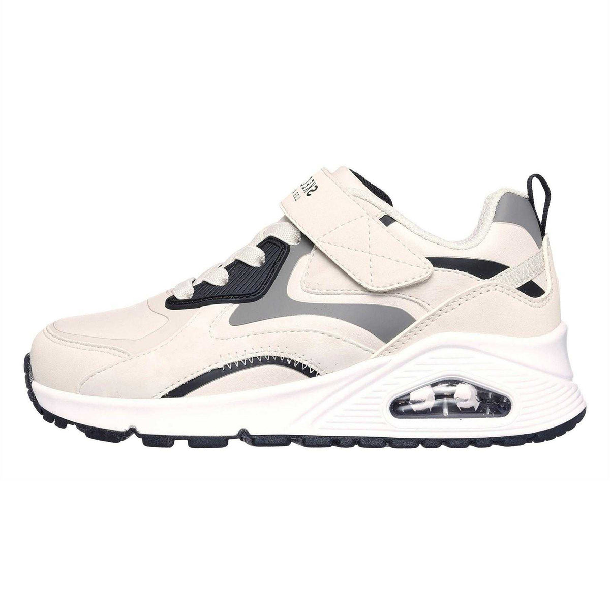 Natural - Back - Skechers Childrens-Kids Uno Gen1 - Color Surge Trainers