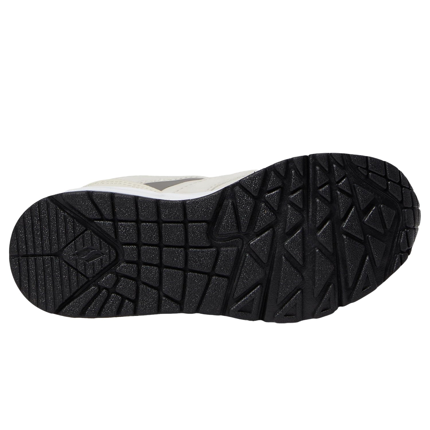 Natural - Side - Skechers Childrens-Kids Uno Gen1 - Color Surge Trainers