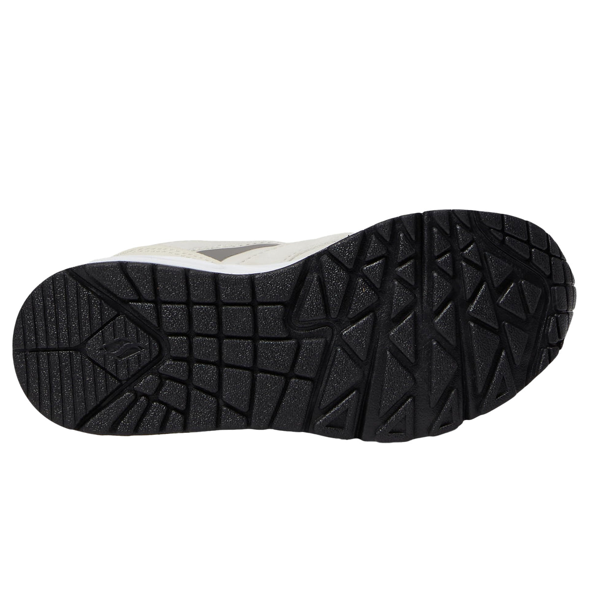 Natural - Side - Skechers Childrens-Kids Uno Gen1 - Color Surge Trainers
