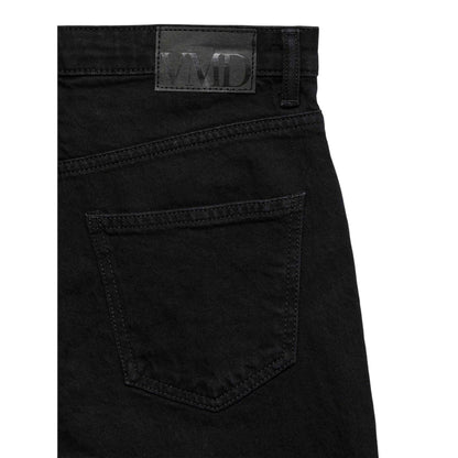 Black - Side - Vero Moda Womens-Ladies Ra118 Wide Leg Jeans