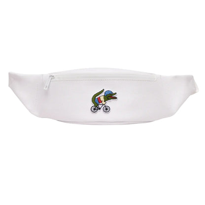 White - Front - Lacoste Stranger Things Waist Bag