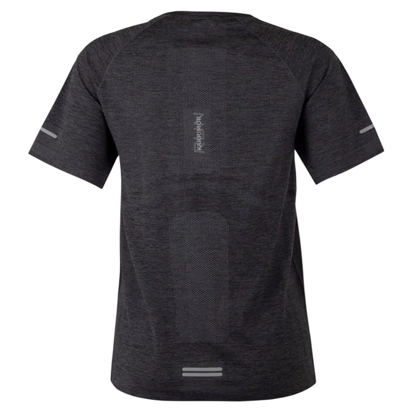 Black Marl - Back - Karrimor Womens-Ladies Xlite Seamless Running T-Shirt