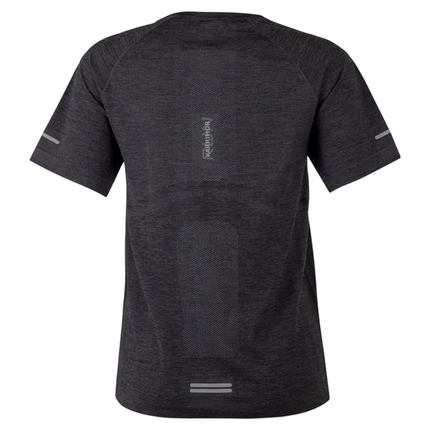 Black Marl - Back - Karrimor Womens-Ladies Xlite Seamless Running T-Shirt
