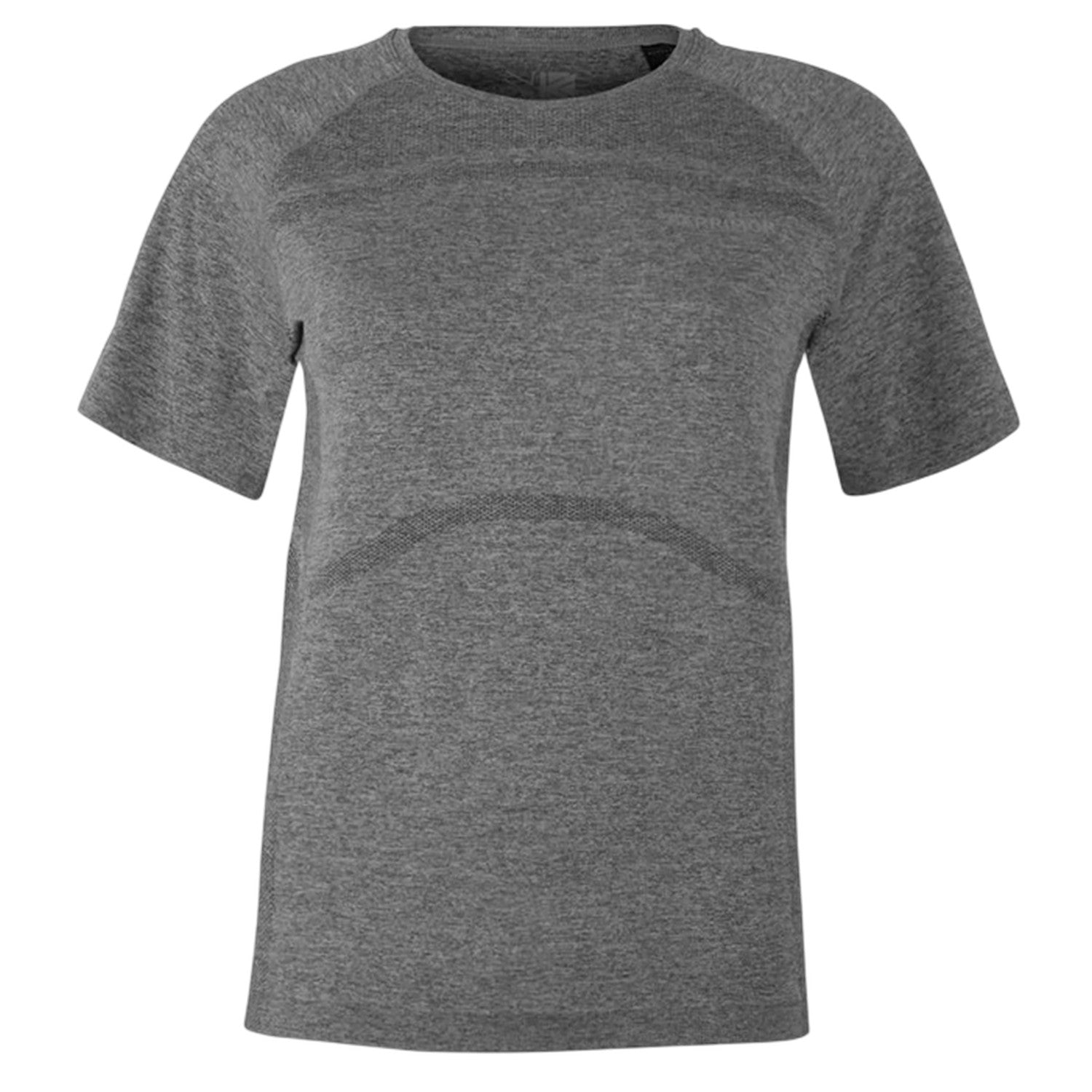 Grey Marl - Front - Karrimor Womens-Ladies Xlite Seamless Running T-Shirt