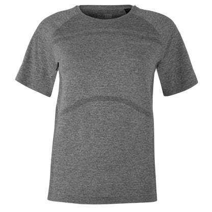 Grey Marl - Front - Karrimor Womens-Ladies Xlite Seamless Running T-Shirt
