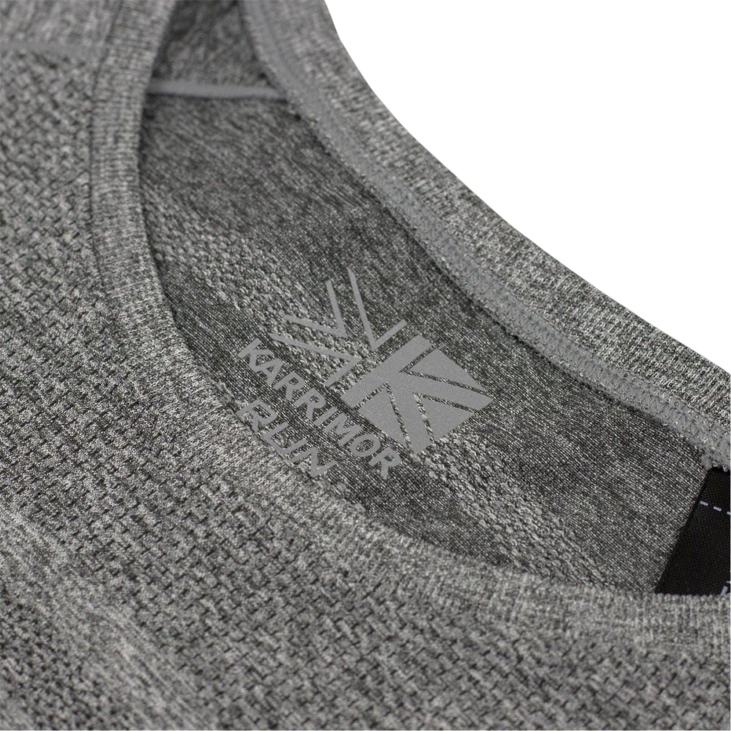 Grey Marl - Side - Karrimor Womens-Ladies Xlite Seamless Running T-Shirt