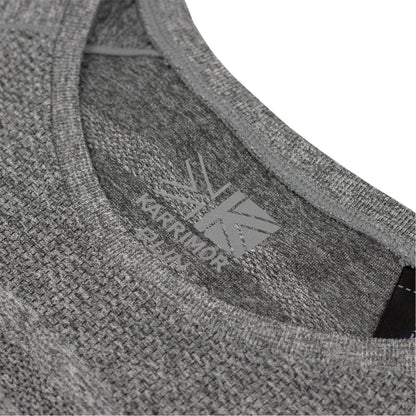Grey Marl - Side - Karrimor Womens-Ladies Xlite Seamless Running T-Shirt