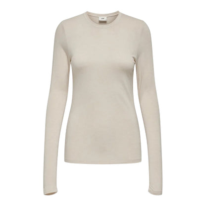 Whitecap Grey - Front - Only Womens-Ladies Plain T-Shirt