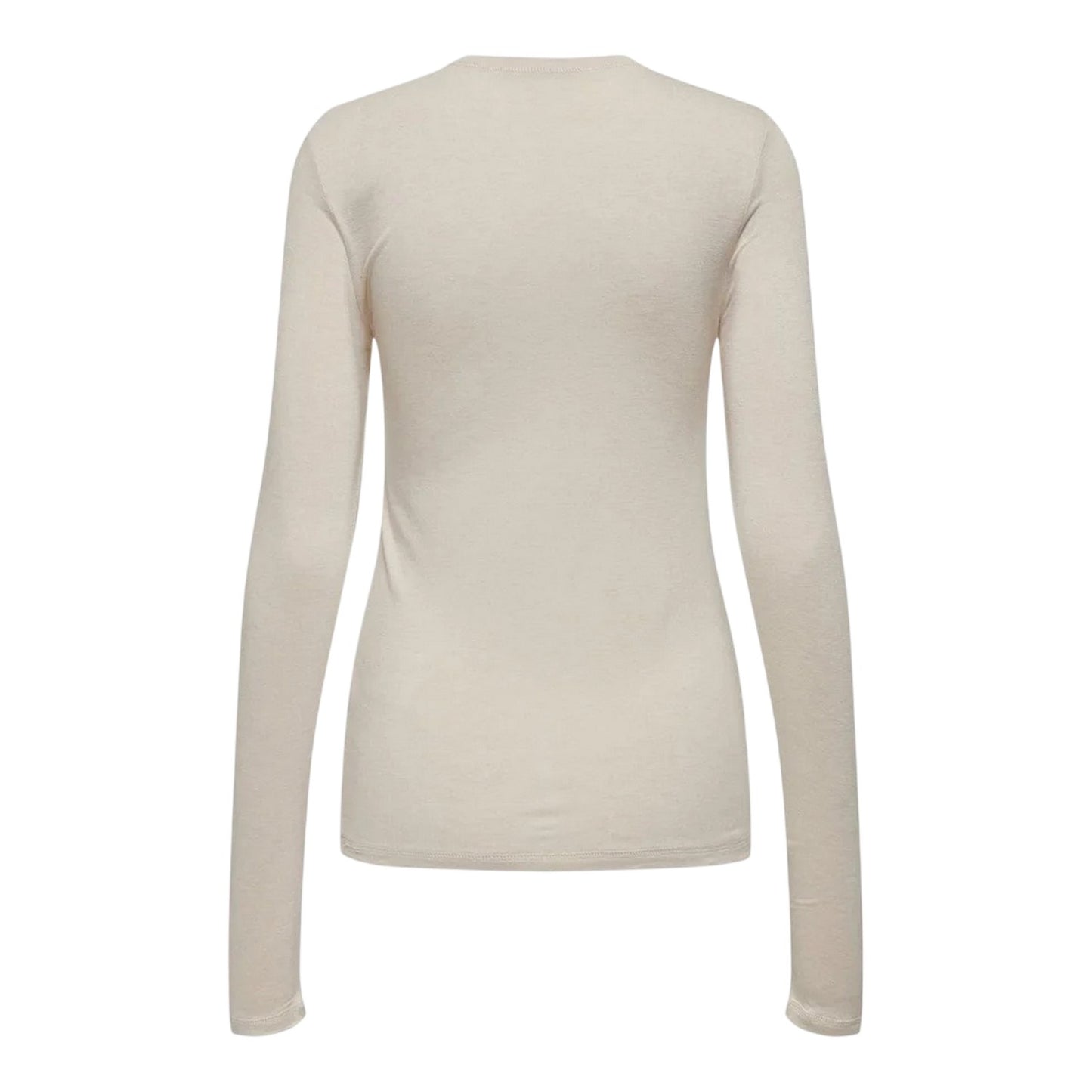 Whitecap Grey - Back - Only Womens-Ladies Plain T-Shirt