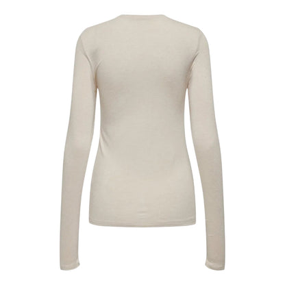 Whitecap Grey - Back - Only Womens-Ladies Plain T-Shirt