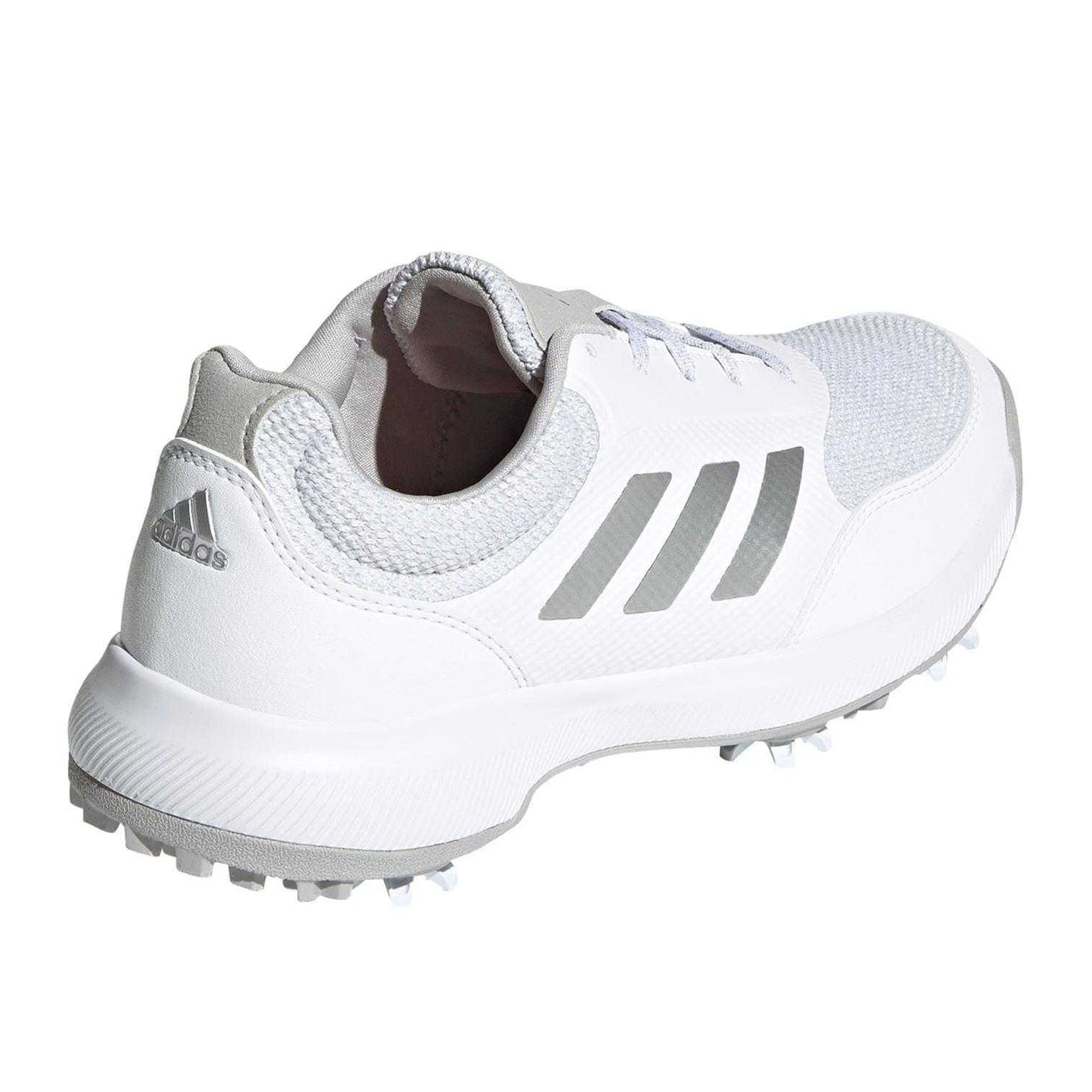 White - Back - Adidas Womens-Ladies Tech Response 3.0 Golf Shoes