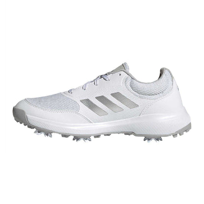 White - Side - Adidas Womens-Ladies Tech Response 3.0 Golf Shoes