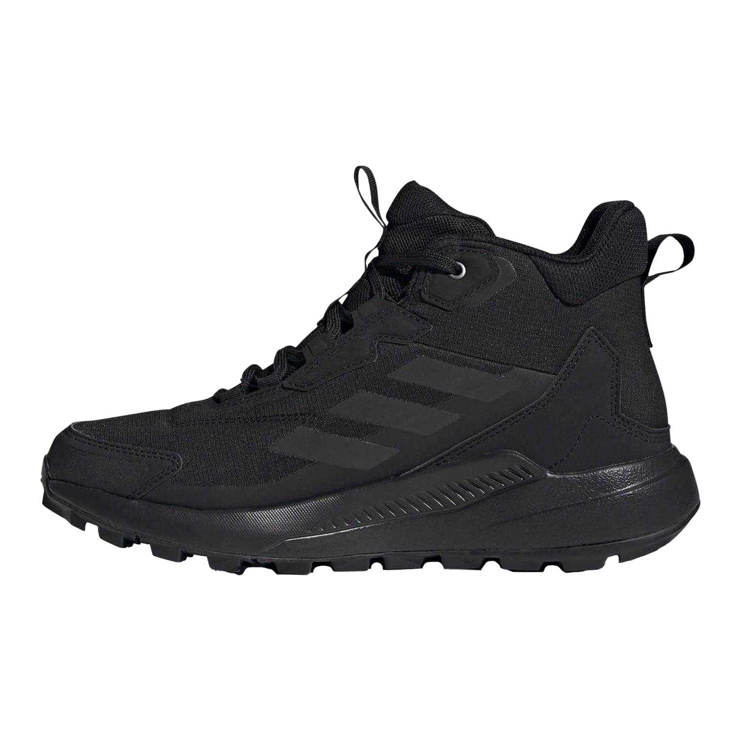 Black - Side - Adidas Womens-Ladies Terrex Anylander Hiking Shoes