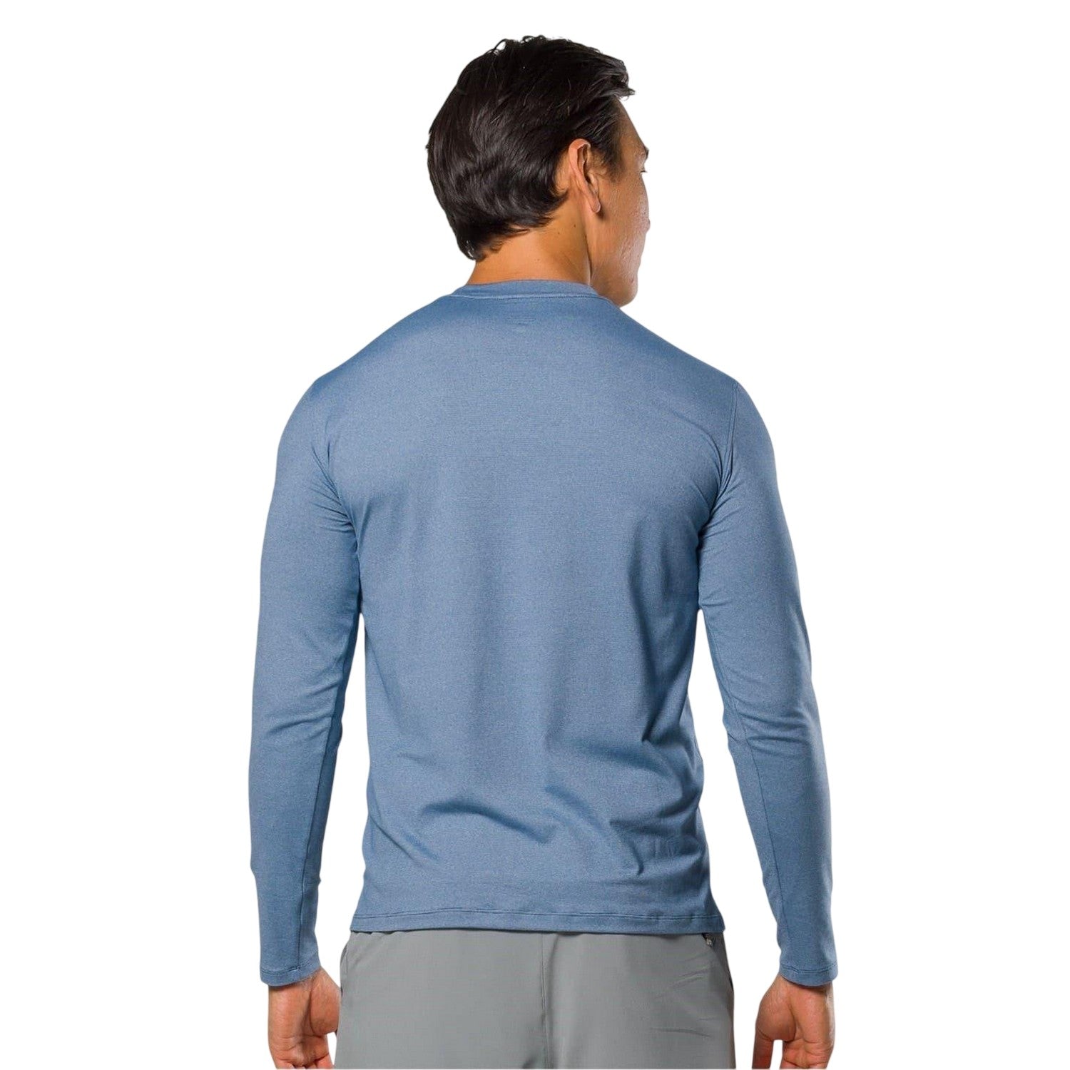 Sailor Blue - Back - Nathan Mens Dash Regular Long-Sleeved T-Shirt