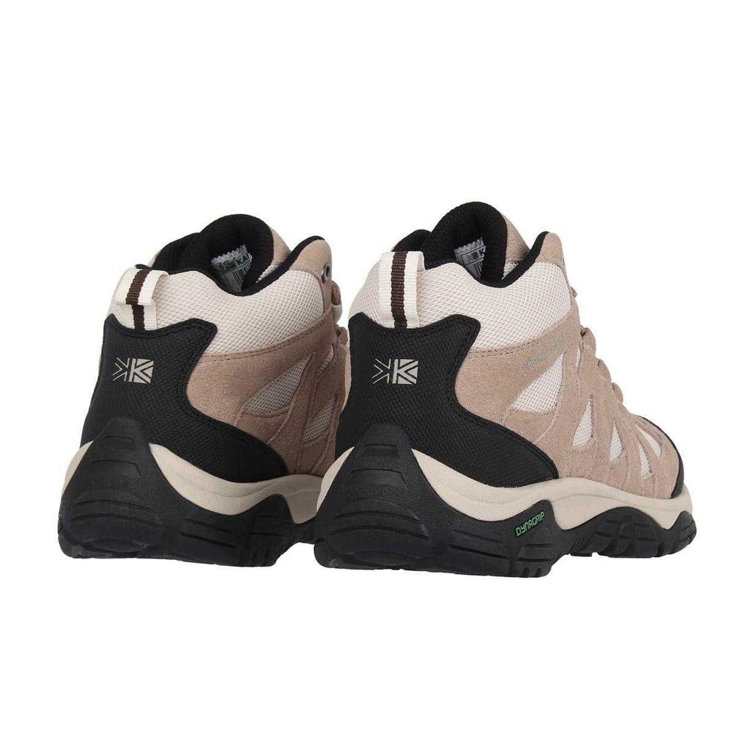 Beige - Back - Karrimor Womens-Ladies Summit Ortholite Walking Boots
