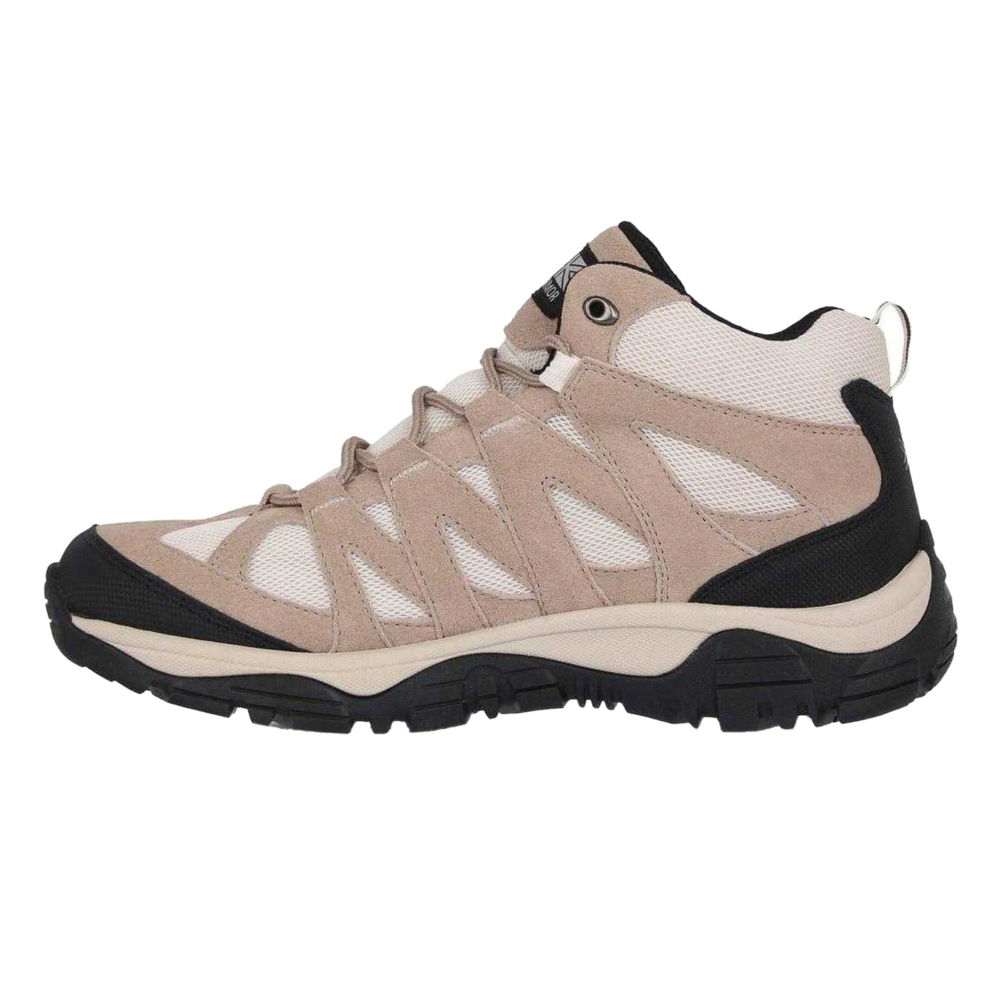 Beige - Side - Karrimor Womens-Ladies Summit Ortholite Walking Boots