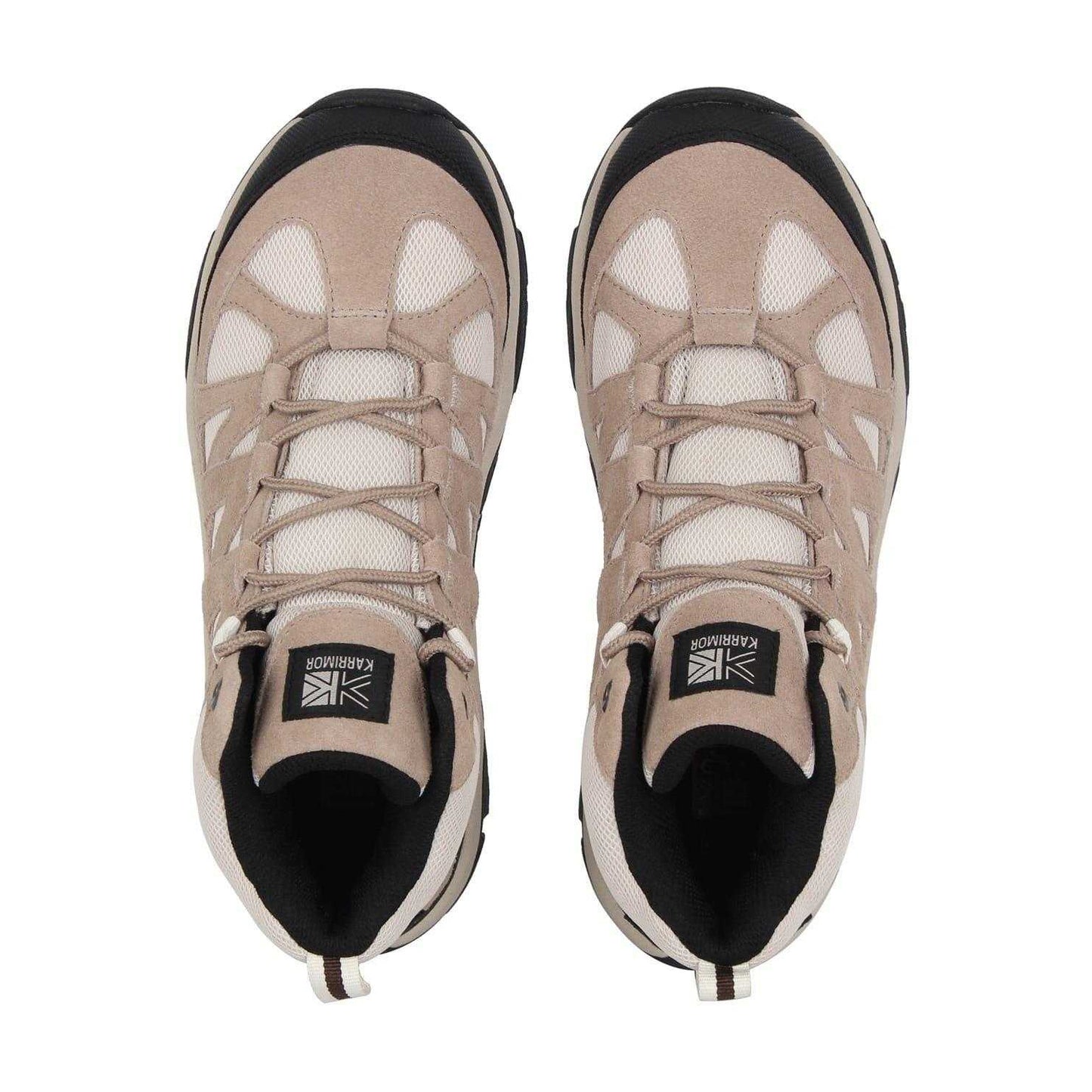 Beige - Lifestyle - Karrimor Womens-Ladies Summit Ortholite Walking Boots
