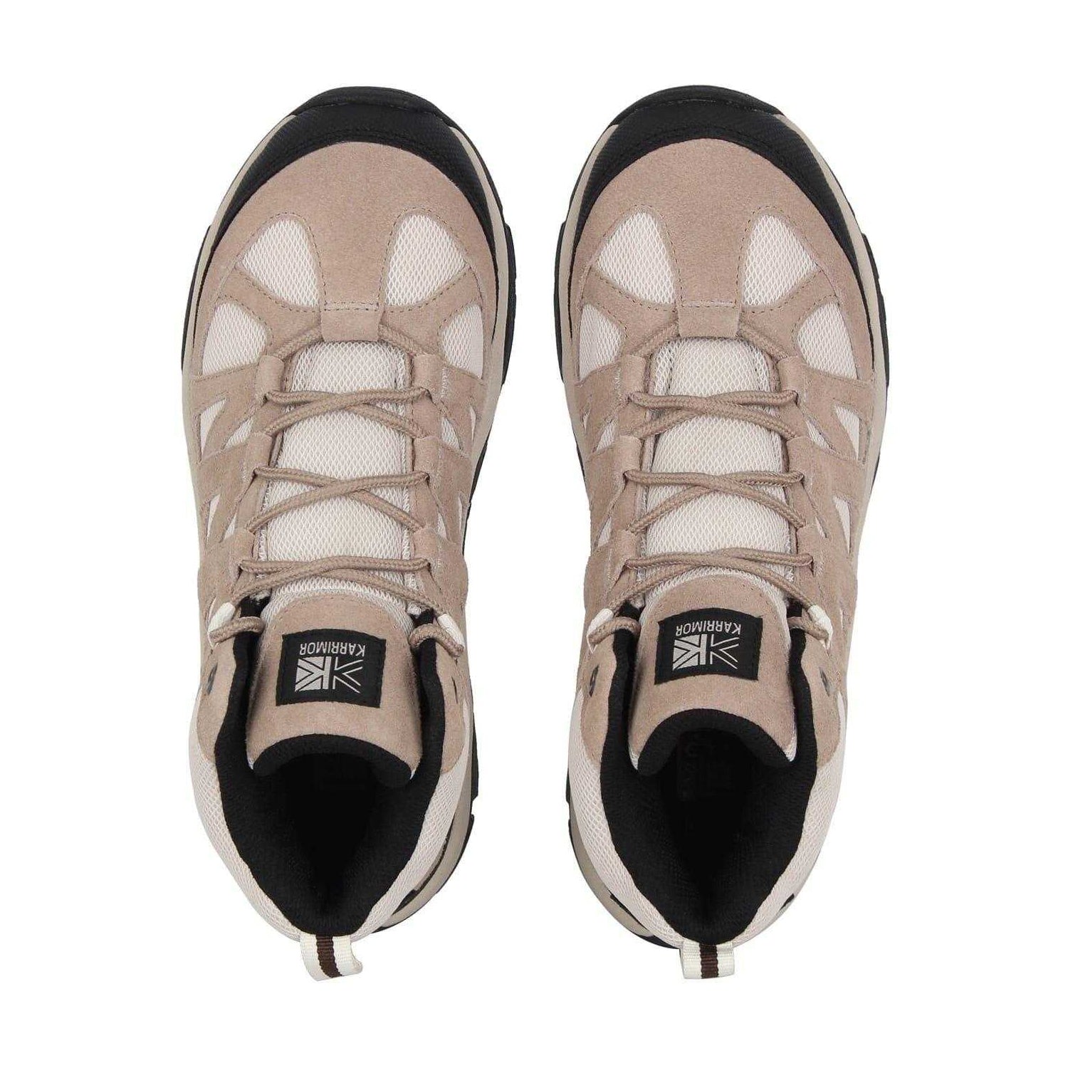 Beige - Lifestyle - Karrimor Womens-Ladies Summit Ortholite Walking Boots