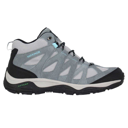 Blue - Front - Karrimor Womens-Ladies Summit Ortholite Walking Boots