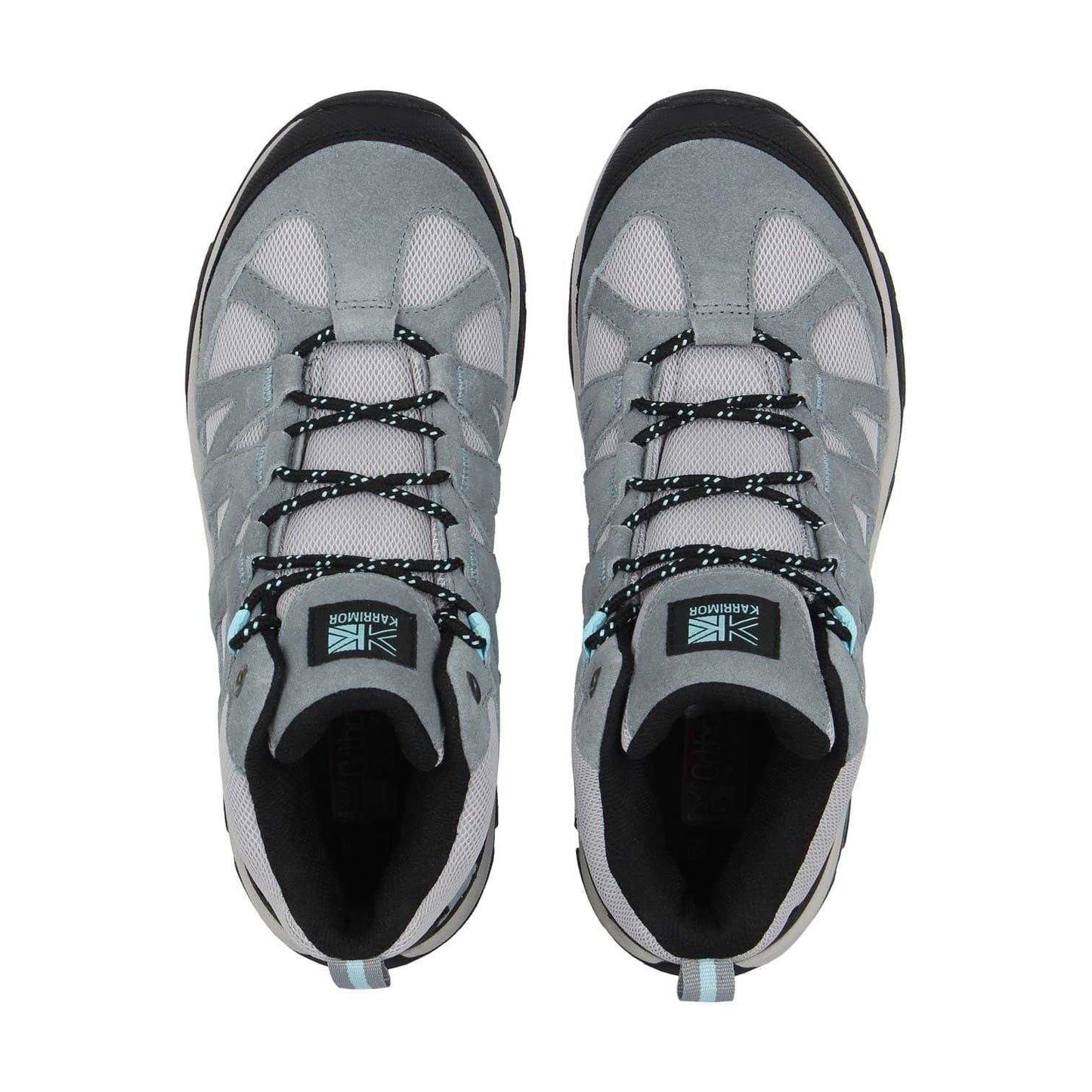 Blue - Lifestyle - Karrimor Womens-Ladies Summit Ortholite Walking Boots