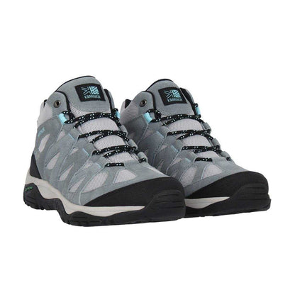 Blue - Pack Shot - Karrimor Womens-Ladies Summit Ortholite Walking Boots