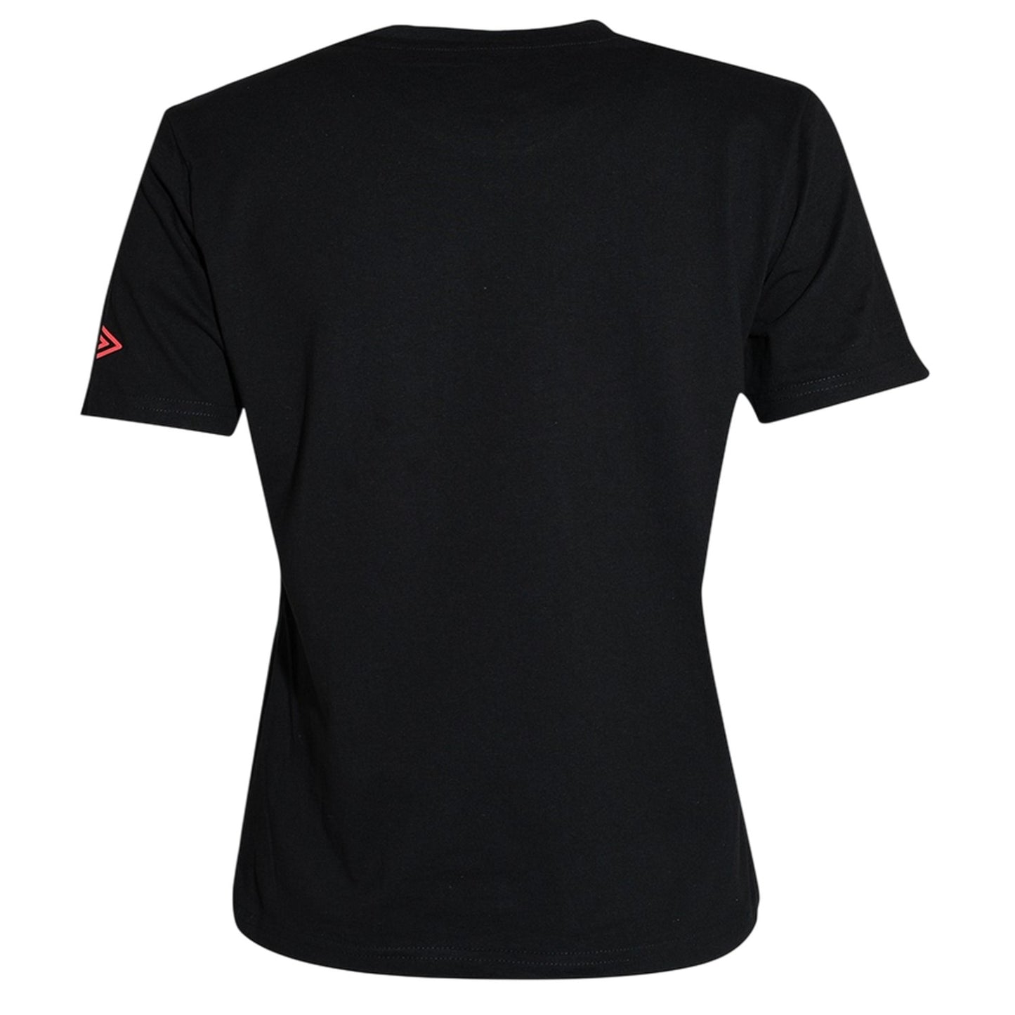 Black - Back - Umbro Womens-Ladies Linear Crew Neck T-Shirt