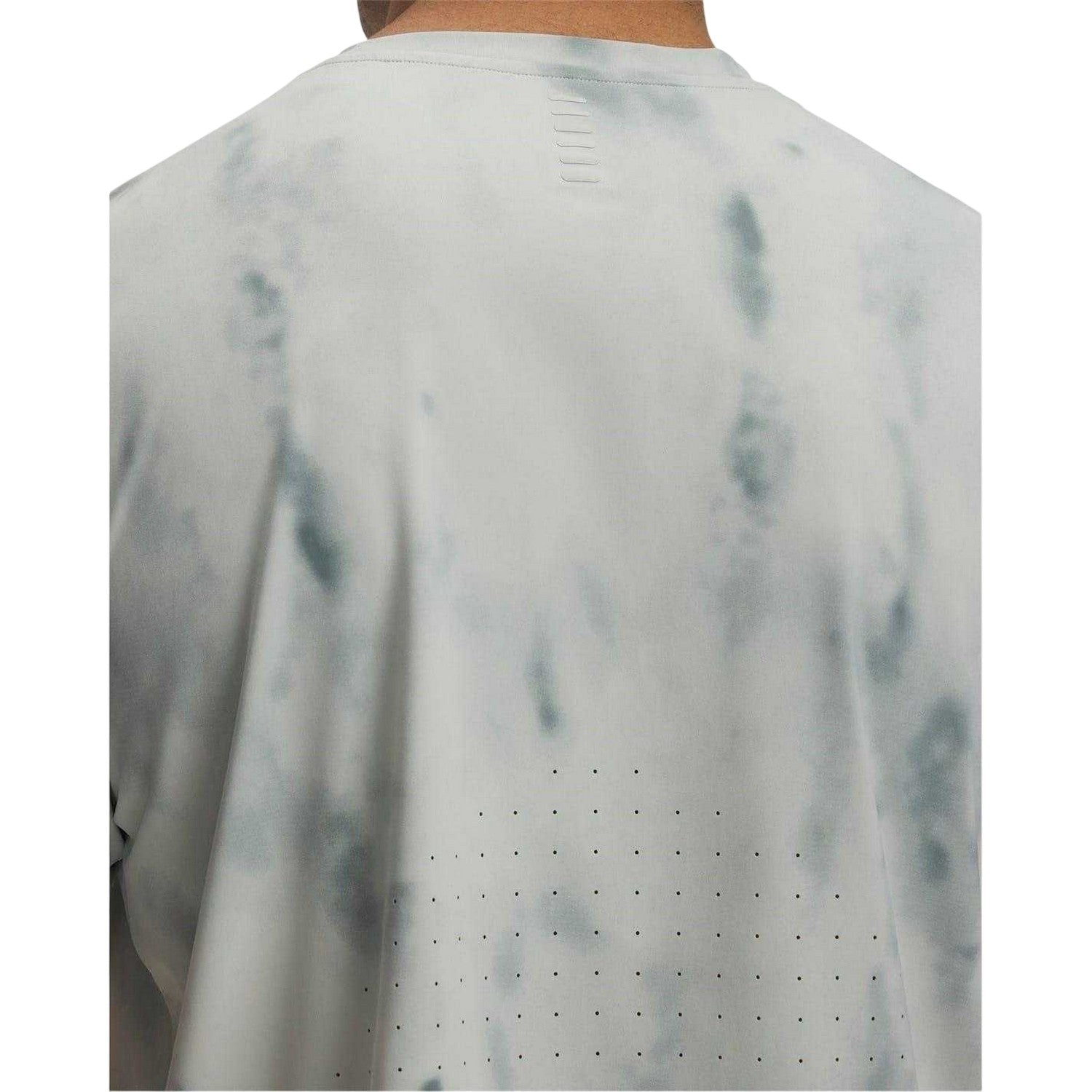 Green - Side - Under Armour Mens Launch Elite Tie Dye T-Shirt