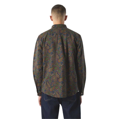 Multicoloured - Back - Pretty Green Mens 15th Anniversary Regular Button-Down Shirt