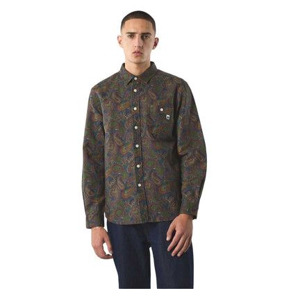 Multicoloured - Side - Pretty Green Mens 15th Anniversary Regular Button-Down Shirt