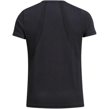 Black-White - Back - Under Armour Womens-Ladies Vanish Seamless T-Shirt