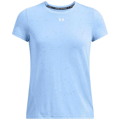 Blue - Front - Under Armour Womens-Ladies Vanish Seamless T-Shirt