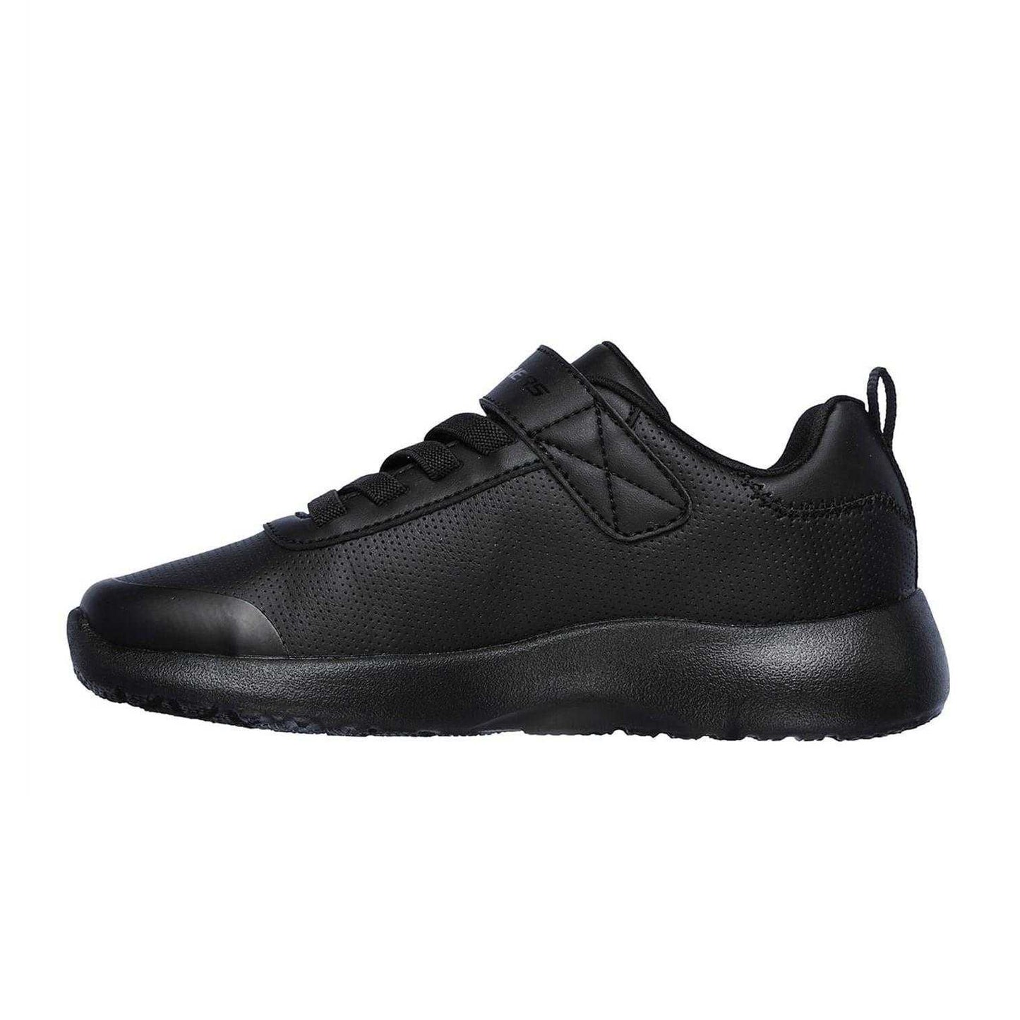 Black - Back - Skechers Childrens-Kids BTS Dyna Trainers