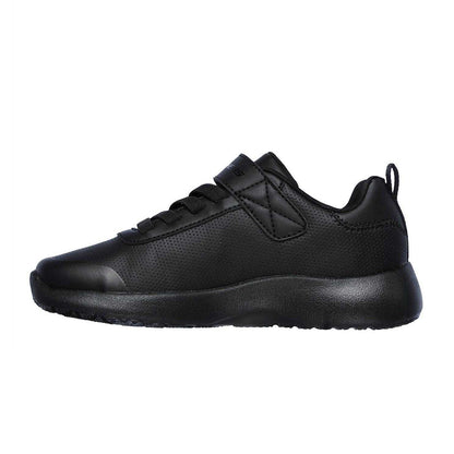 Black - Back - Skechers Childrens-Kids BTS Dyna Trainers