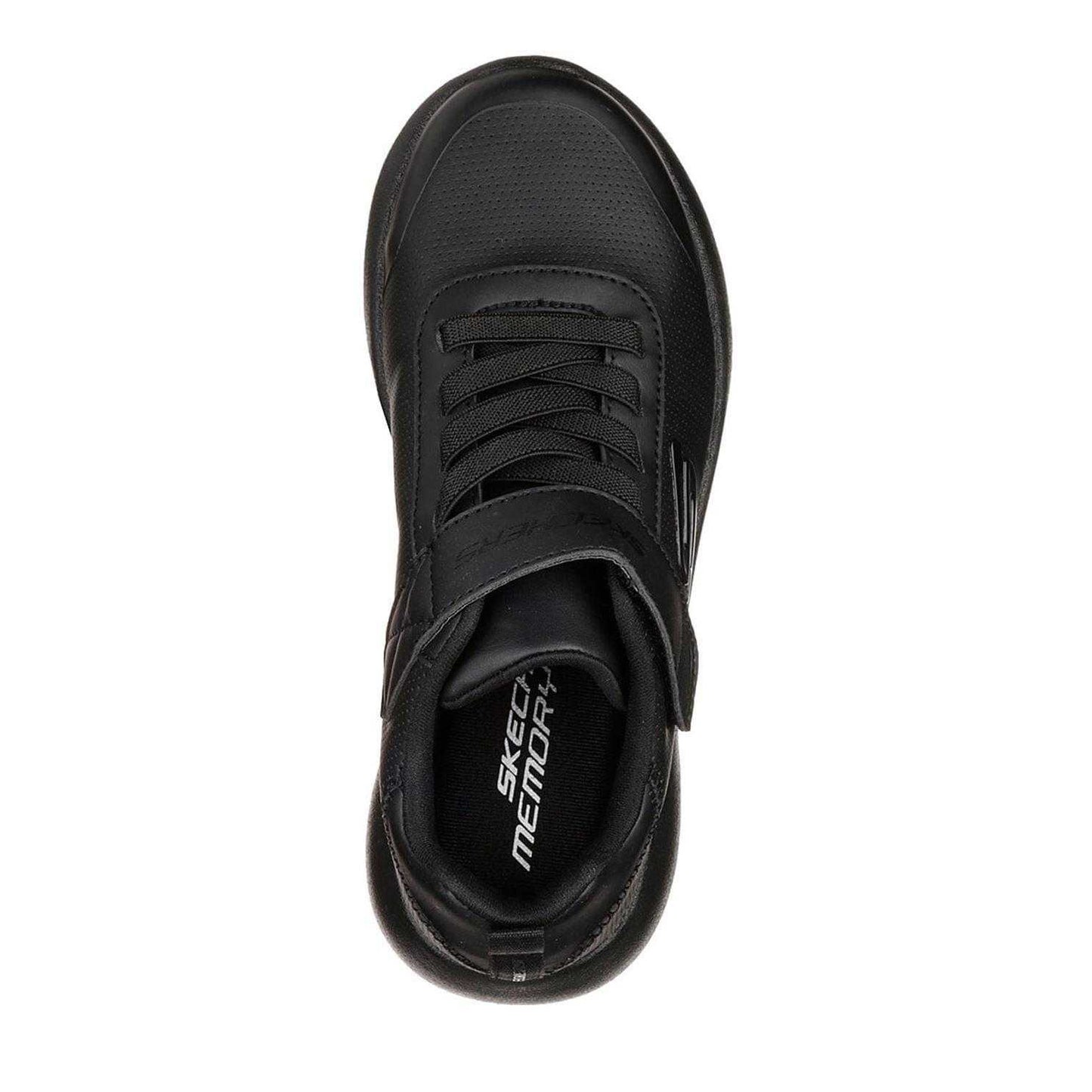 Black - Side - Skechers Childrens-Kids BTS Dyna Trainers