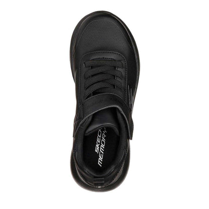 Black - Side - Skechers Childrens-Kids BTS Dyna Trainers