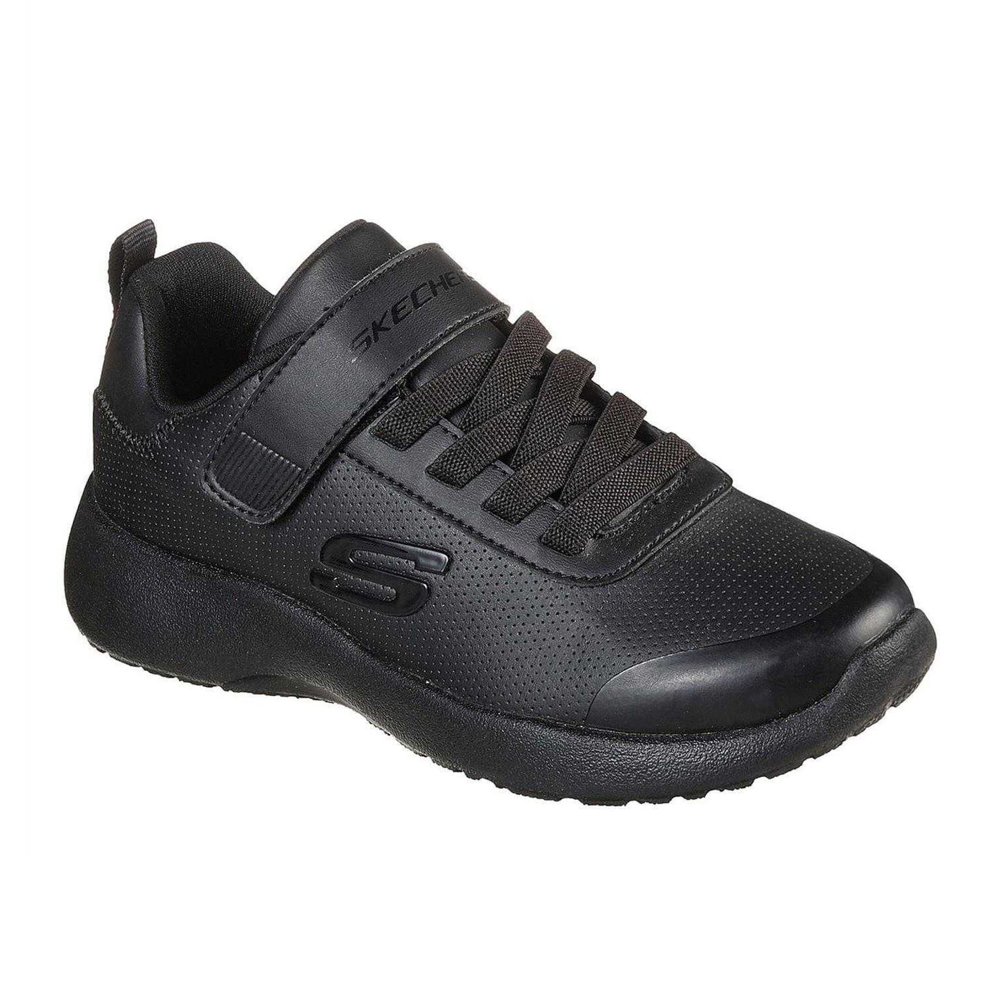 Black - Pack Shot - Skechers Childrens-Kids BTS Dyna Trainers