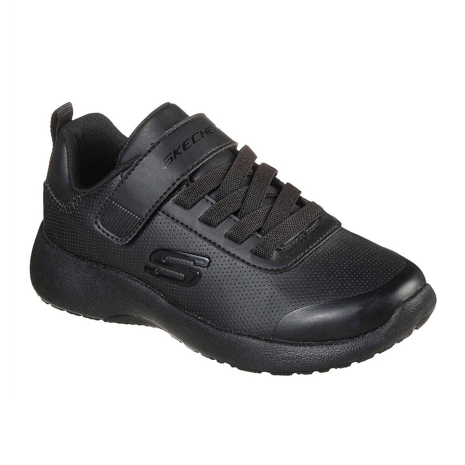Black - Pack Shot - Skechers Childrens-Kids BTS Dyna Trainers