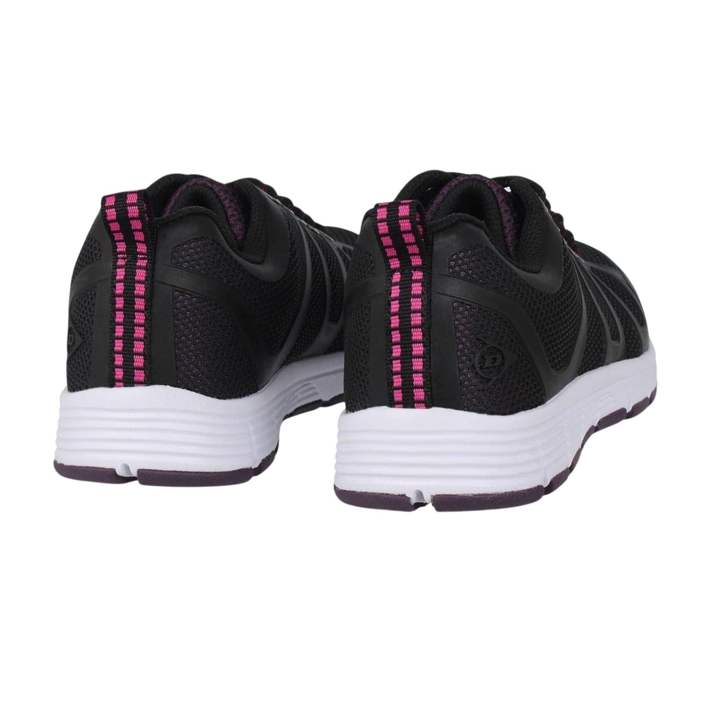Black - Back - Dunlop Womens-Ladies Reno Memory Foam Safety Shoes