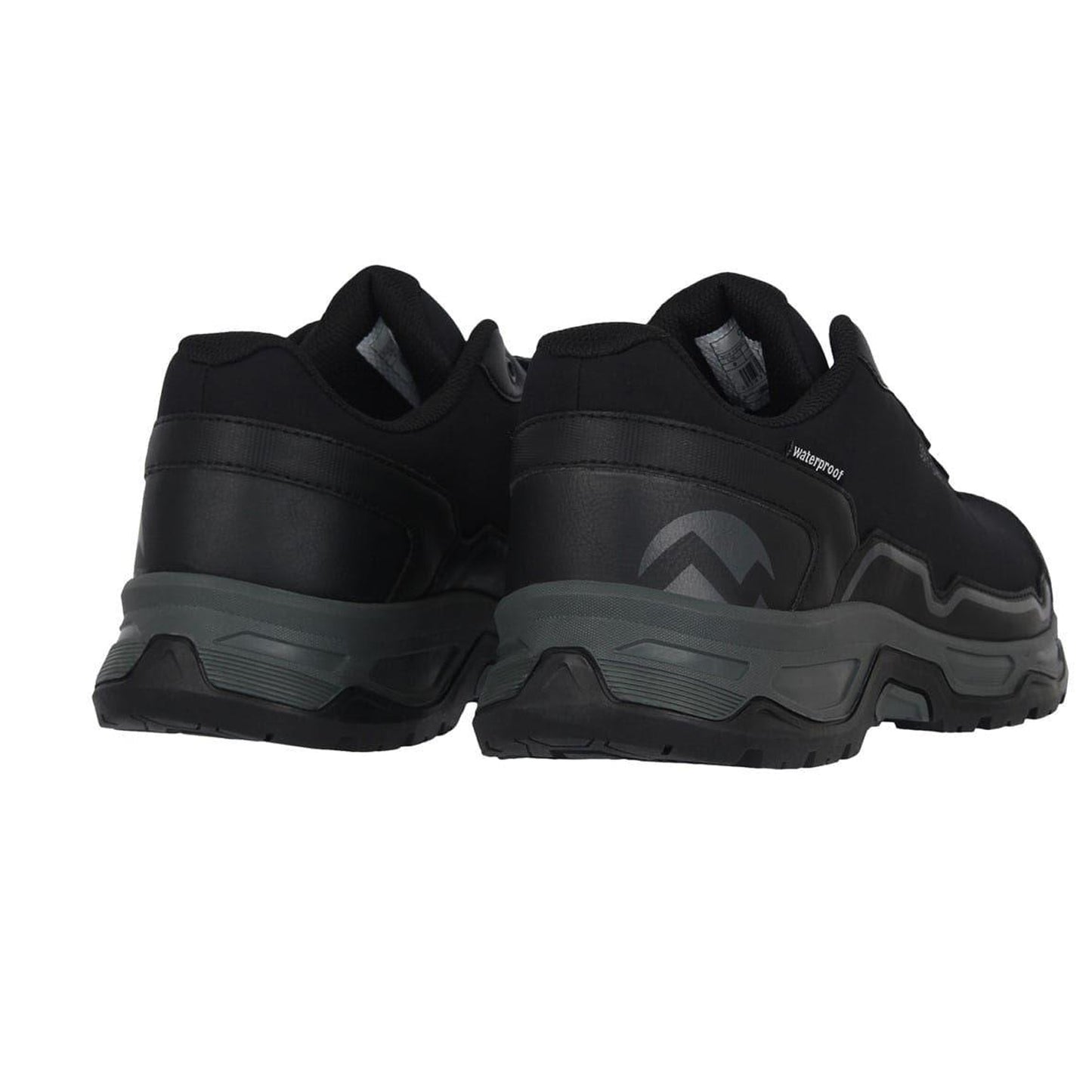 Black - Back - Gelert Mens Softshell Low Trainers