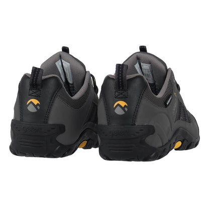 Charcoal - Back - Gelert Mens Rocky Waterproof Walking Shoes